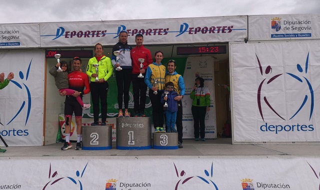 Vencedores de la III Duatlón Sprint de Palazuelos de Eresma-La Faisanera