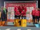Podium Campeonato de España Relevos por parejas Primera División Masculina